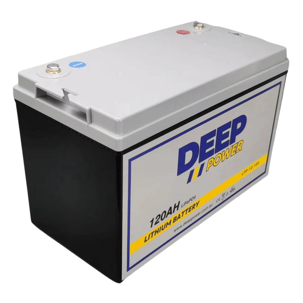 Deep Power 12v 120AH Lithium LiFePo4 battery