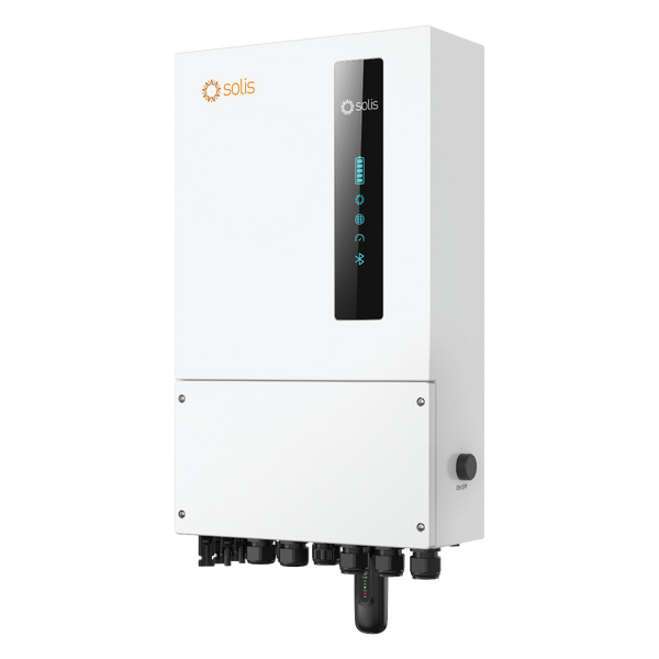 Solis Hybrid S6 LV 8kW 1-Phase 2-MPPT 4-Strings w/DCI w/Wi-Fi w/meter